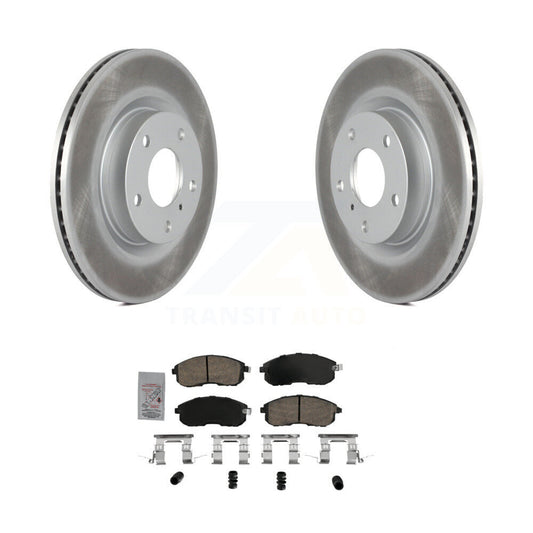 Coated Disc Rotors and Ceramic Brake Pads Kit-KGA-104639 - Kit.bestparts.ca