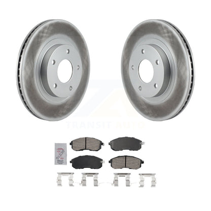 Coated Disc Rotors and Ceramic Brake Pads Kit-KGA-104642 - Kit.bestparts.ca