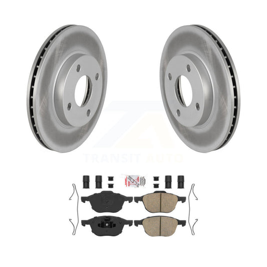 Coated Disc Rotors and Ceramic Brake Pads Kit-KGA-104648 - Kit.bestparts.ca
