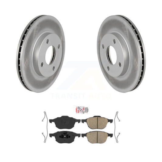 Coated Disc Rotors and Ceramic Brake Pads Kit-KGA-104649 - Kit.bestparts.ca