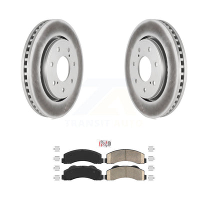 Coated Disc Rotors and Ceramic Brake Pads Kit-KGA-104652 - Kit.bestparts.ca