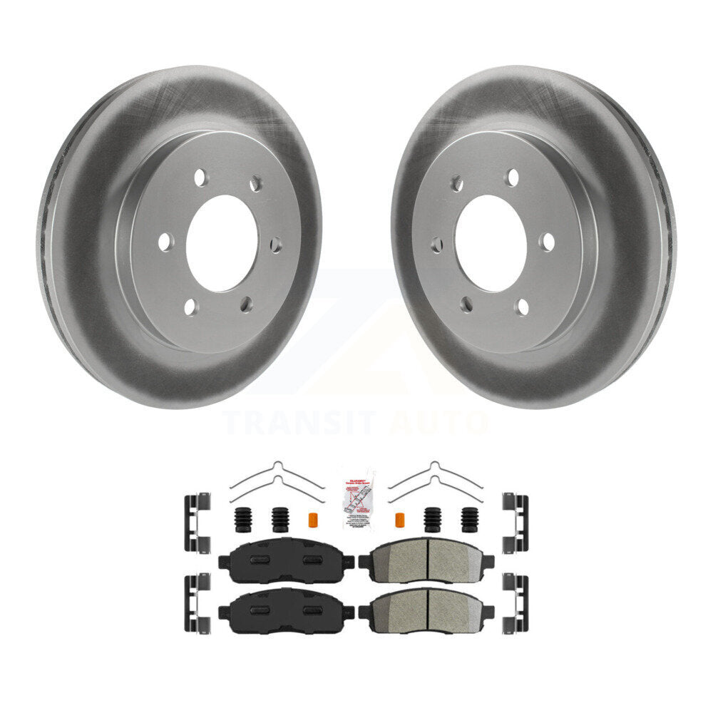 Coated Disc Rotors and Semi-Metallic Brake Pads Kit-KGA-104657 - Kit.bestparts.ca Kit.bestparts.ca