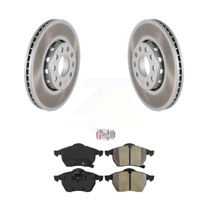 Coated Disc Rotors and Semi-Metallic Brake Pads Kit-KGA-104667 - Kit.bestparts.ca