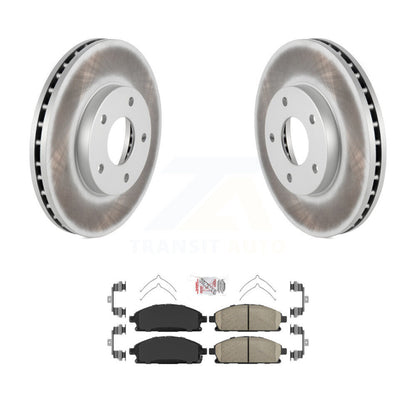Coated Disc Rotors and Ceramic Brake Pads Kit-KGA-104682 - Kit.bestparts.ca