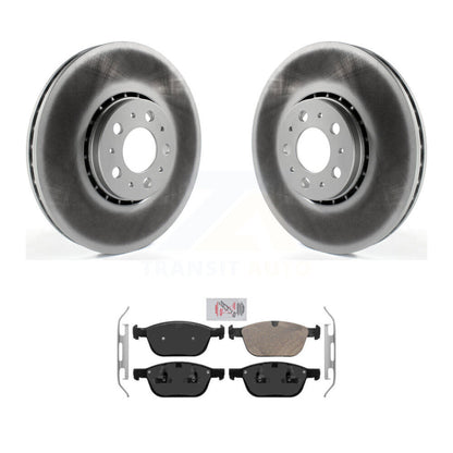 Coated Disc Rotors and Ceramic Brake Pads Kit-KGA-104684 - Kit.bestparts.ca