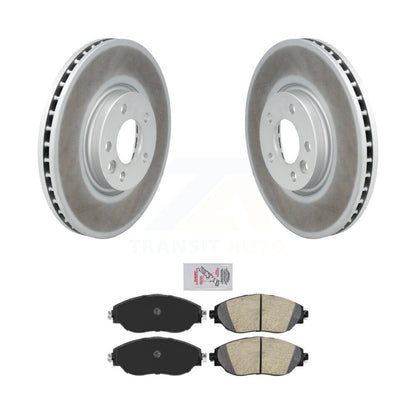 Coated Disc Rotors and Ceramic Brake Pads Kit-KGA-104695 - Kit.bestparts.ca