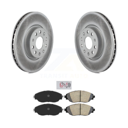 Coated Disc Rotors and Ceramic Brake Pads Kit-KGA-104696 - Kit.bestparts.ca