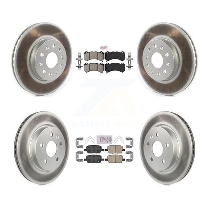 Disc Rotors and Semi-Metallic (Front) & Ceramic (Rear) Brake Pads Kit-KGA-104772 - Kit.bestparts.ca