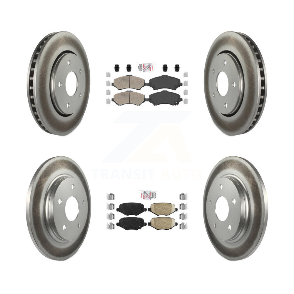 Disc Rotors and Ceramic Brake Pads Kit-KGA-104781 - Kit.bestparts.ca