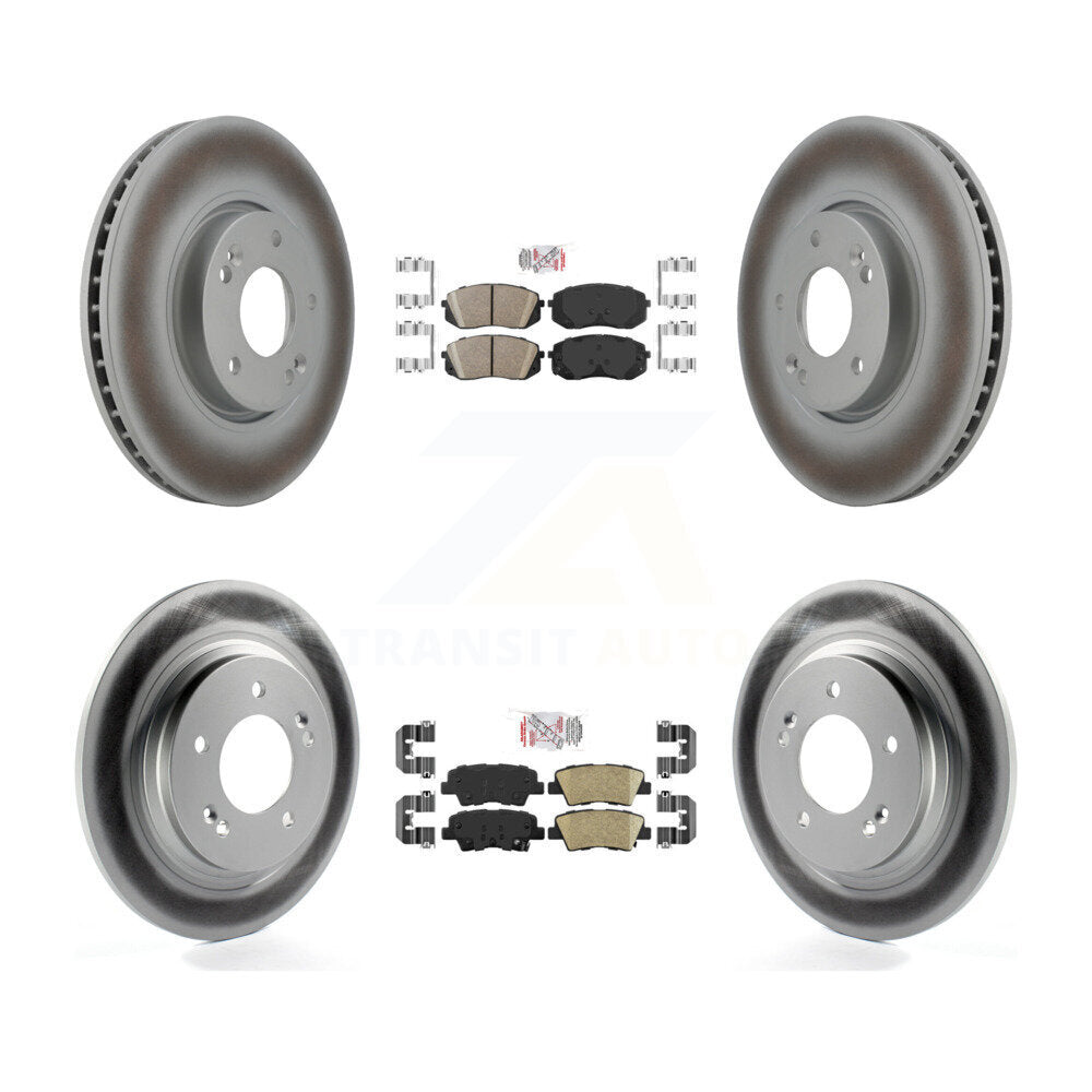 Disc Rotors and Ceramic Brake Pads Kit-KGA-104785 - Kit.bestparts.ca