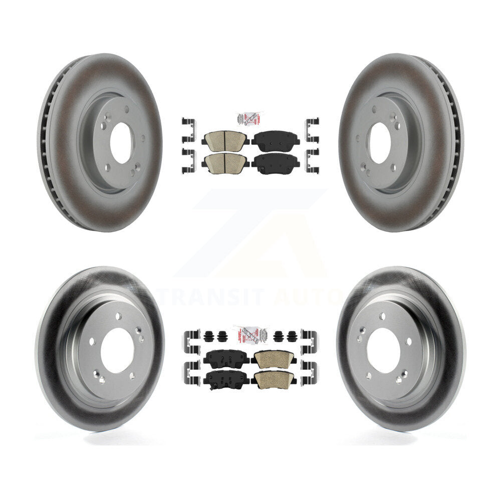 Disc Rotors and Ceramic Brake Pads Kit-KGA-104807 - Kit.bestparts.ca