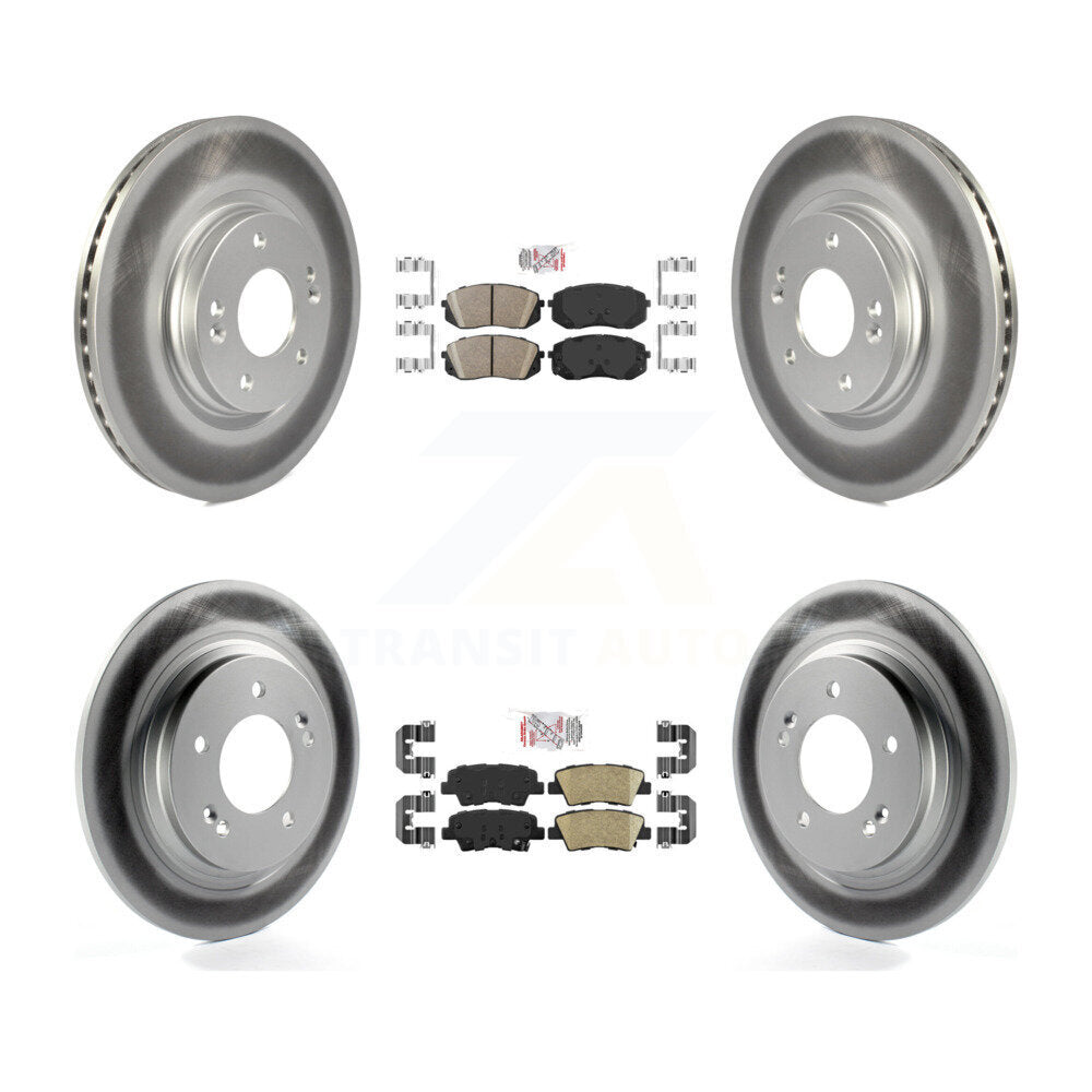Disc Rotors and Ceramic Brake Pads Kit-KGA-104809 - Kit.bestparts.ca Kit.bestparts.ca