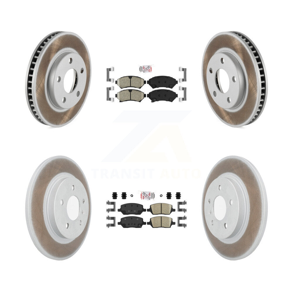 Disc Rotors and Ceramic Brake Pads Kit-KGA-104820 - Kit.bestparts.ca Kit.bestparts.ca