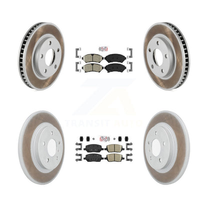 Disc Rotors and Ceramic Brake Pads Kit-KGA-104820 - Kit.bestparts.ca