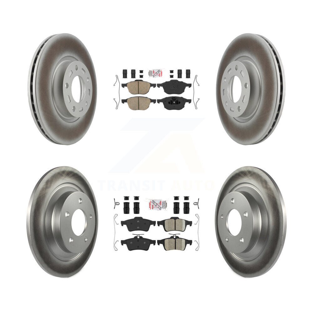 Disc Rotors and Ceramic Brake Pads Kit-KGA-104837 - Kit.bestparts.ca Kit.bestparts.ca
