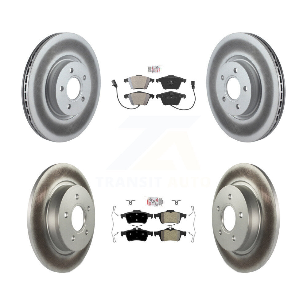 Disc Rotors and Semi-Metallic Brake Pads Kit-KGA-104845 - Kit.bestparts.ca
