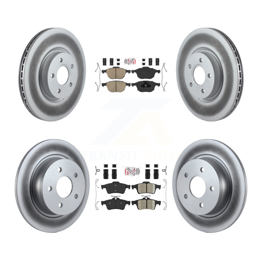 Disc Rotors and Ceramic Brake Pads Kit-KGA-104855 - Kit.bestparts.ca Kit.bestparts.ca
