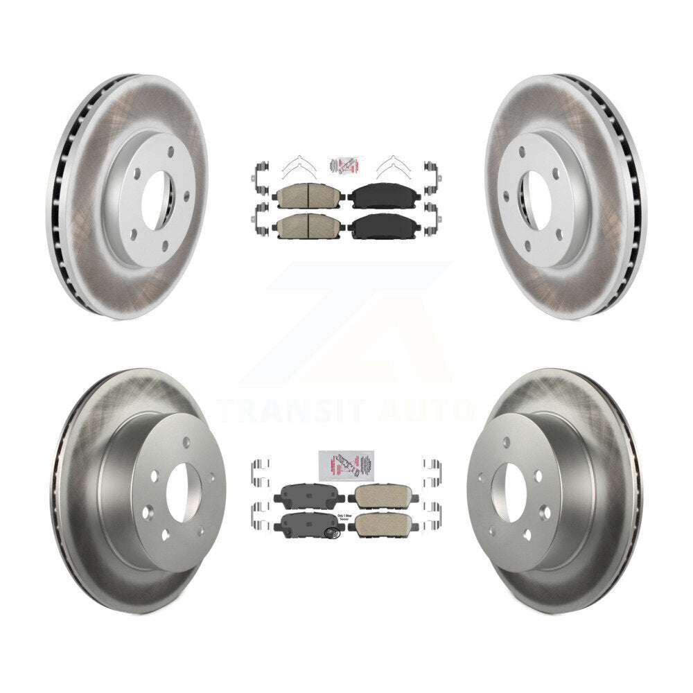 Disc Rotors and Ceramic Brake Pads Kit-KGA-104938 - Kit.bestparts.ca Kit.bestparts.ca
