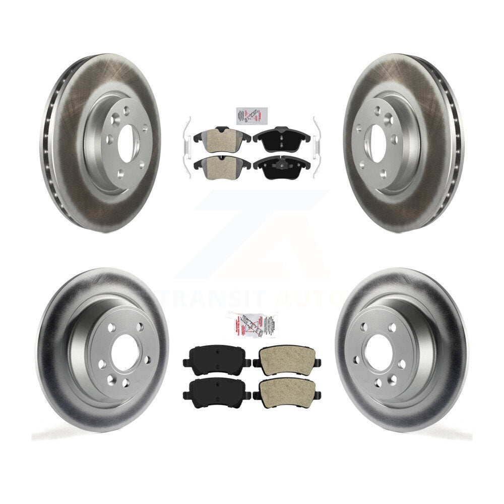 Disc Rotors and Semi-Metallic Brake Pads Kit-KGA-104940 - Kit.bestparts.ca