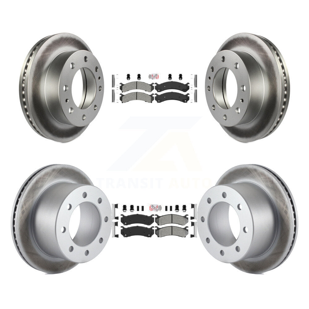 Disc Rotors and Semi-Metallic Brake Pads Kit-KGA-104957 - Kit.bestparts.ca