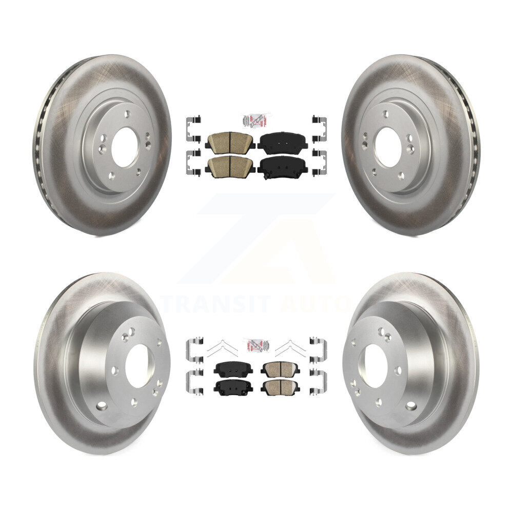 Disc Rotors and Ceramic Brake Pads Kit-KGA-105029 - Kit.bestparts.ca