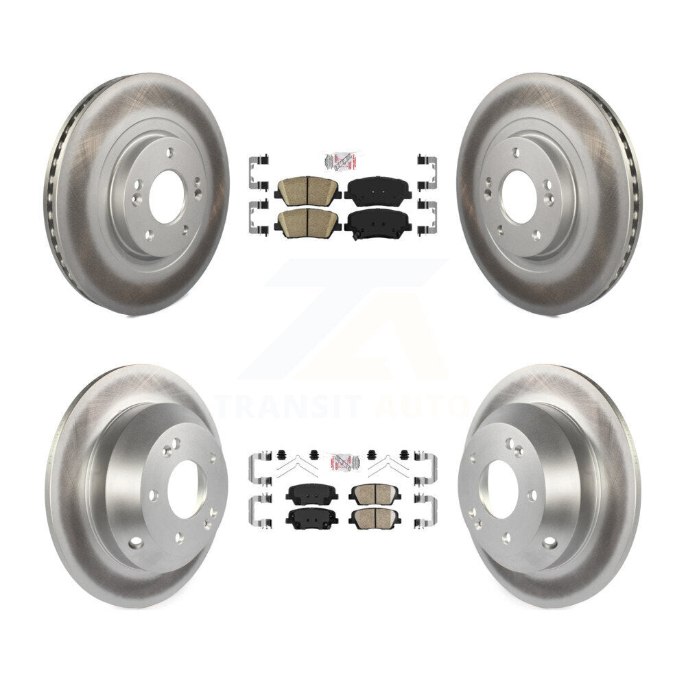 Disc Rotors and Ceramic Brake Pads Kit-KGA-105031 - Kit.bestparts.ca