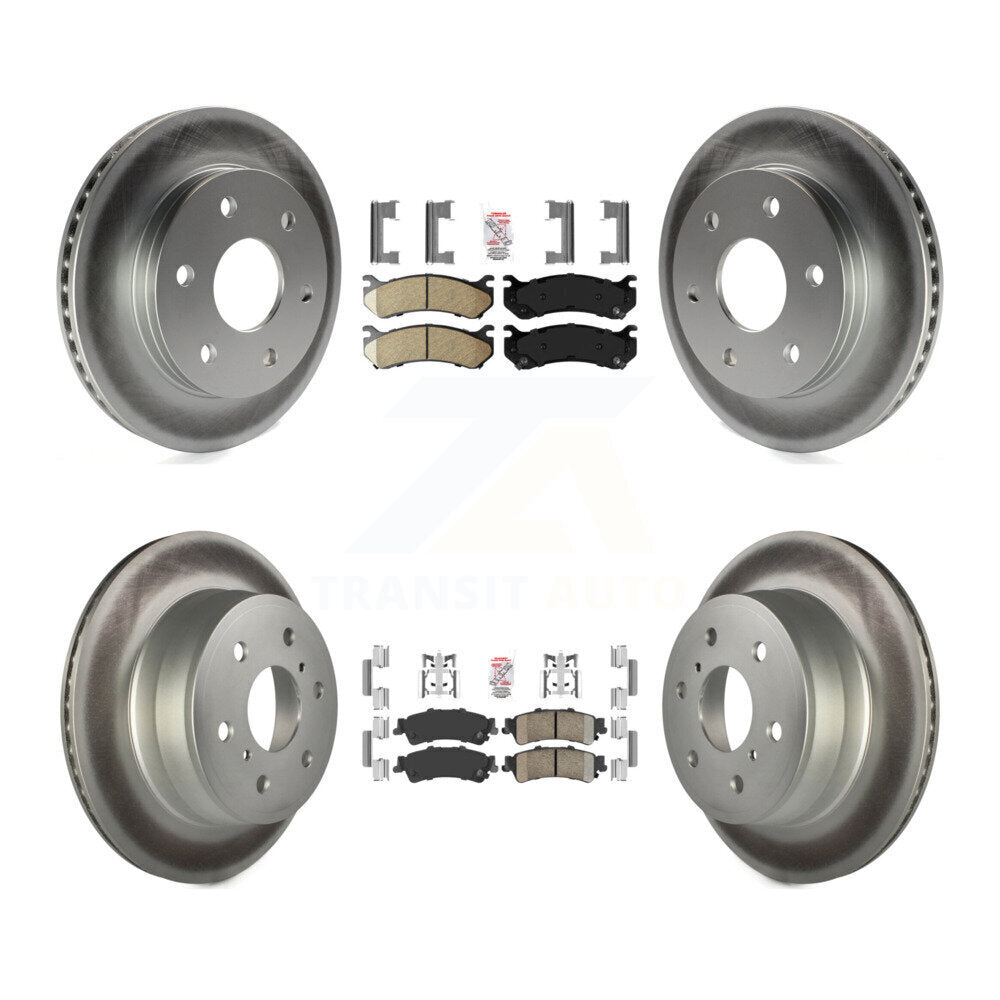 Disc Rotors and Ceramic Brake Pads Kit-KGA-105083 - Kit.bestparts.ca Kit.bestparts.ca