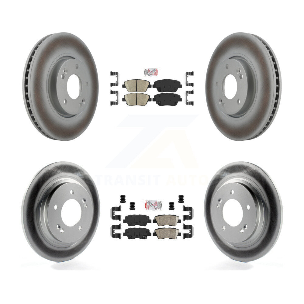 Disc Rotors and Ceramic Brake Pads Kit-KGA-105099 - Kit.bestparts.ca