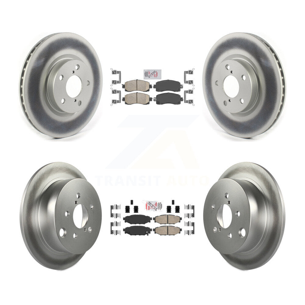 Disc Rotors and Ceramic Brake Pads Kit-KGA-105126 - Kit.bestparts.ca