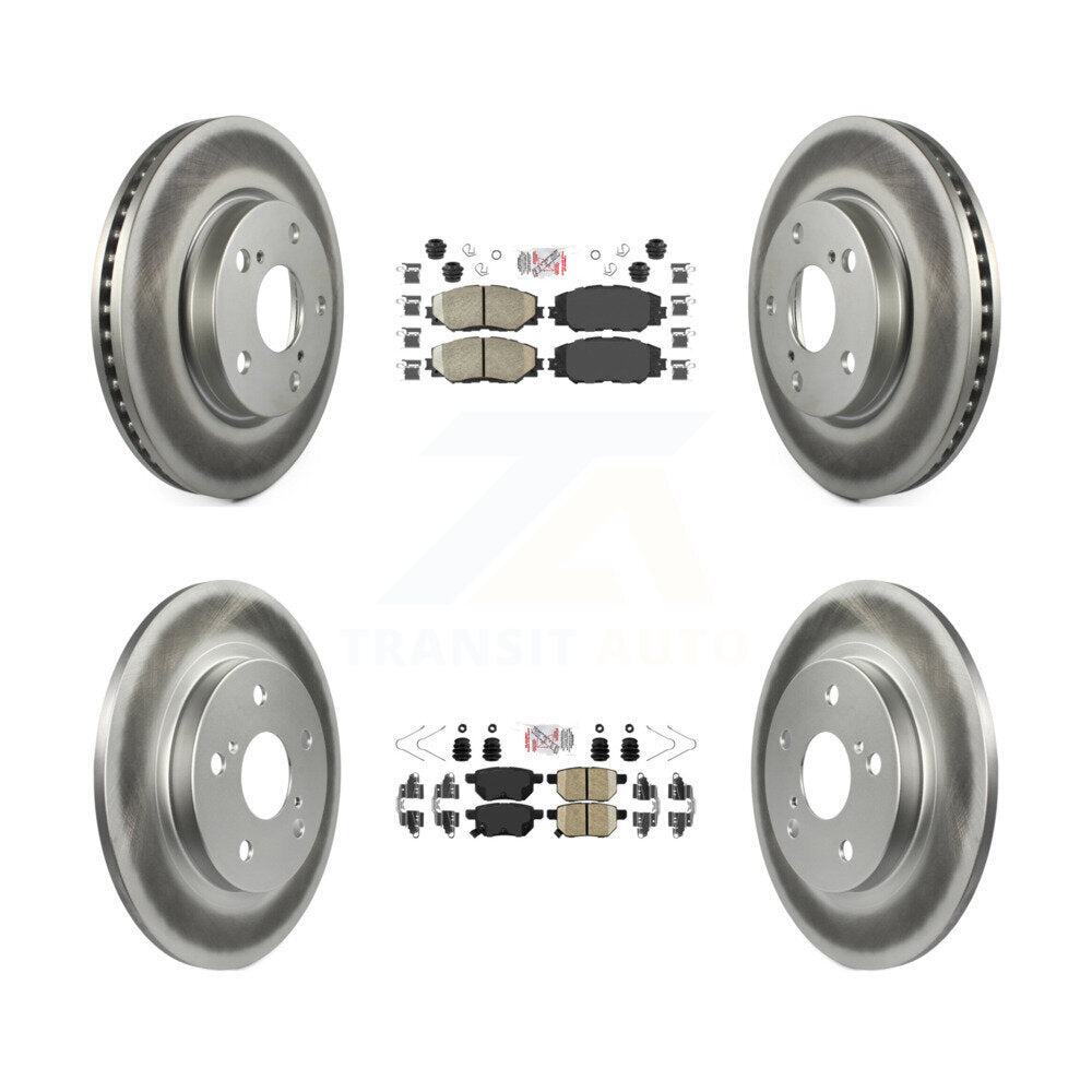 Disc Rotors and Ceramic Brake Pads Kit-KGA-105134 - Kit.bestparts.ca