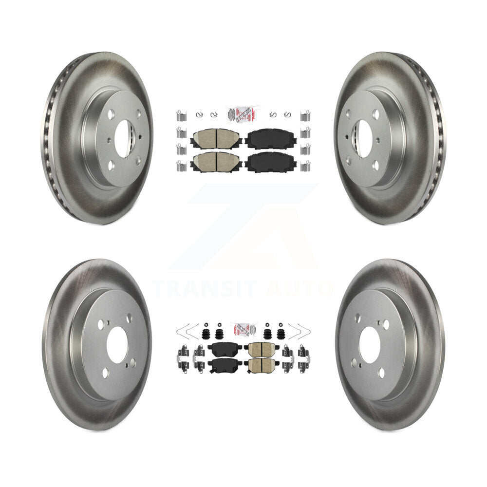 Disc Rotors and Ceramic Brake Pads Kit-KGA-105138 - Kit.bestparts.ca