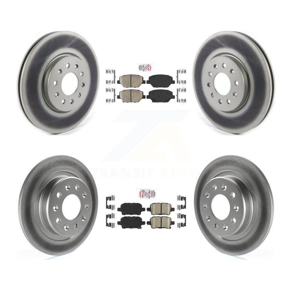 Disc Rotors and Ceramic Brake Pads Kit-KGA-105151 - Kit.bestparts.ca Kit.bestparts.ca