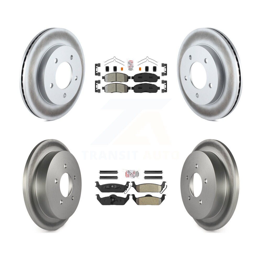 disc rotors and semi metallic brake pads-kga-105154 - Kit.bestparts.ca