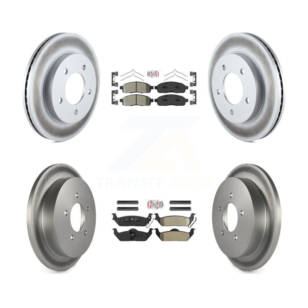 disc rotors and semi metallic brake pads-kga-105155 - Kit.bestparts.ca