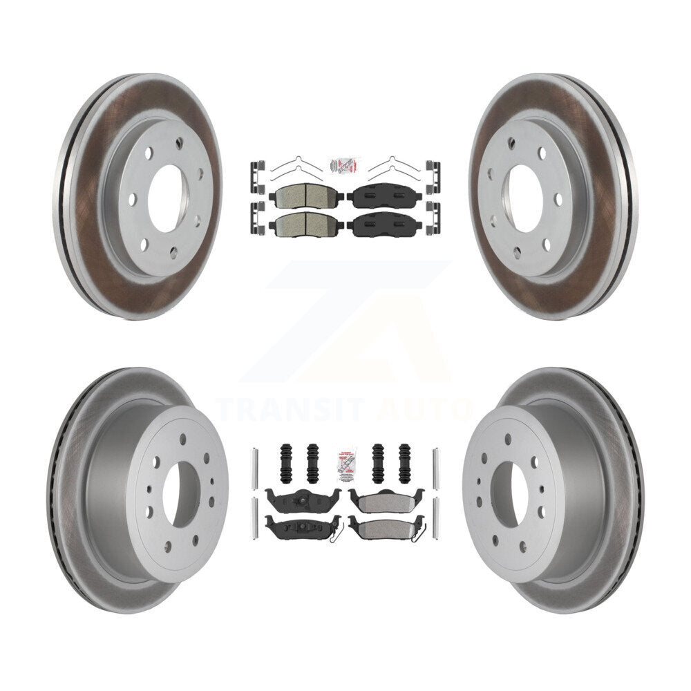 Disc Rotors and Semi-Metallic Brake Pads Kit-KGA-105159 - Kit.bestparts.ca