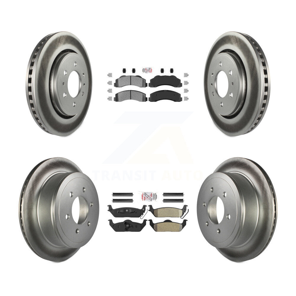 Disc Rotors and Semi-Metallic Brake Pads Kit-KGA-105168 - Kit.bestparts.ca