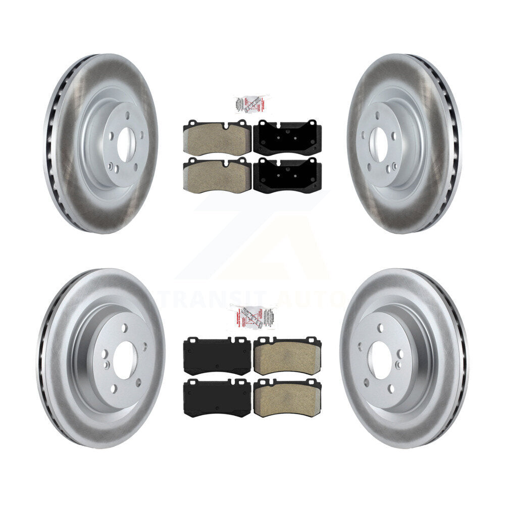 Coated Disc Rotors and Semi-Metallic Brake Pads Kit-KGA-105178 - Kit.bestparts.ca Kit.bestparts.ca