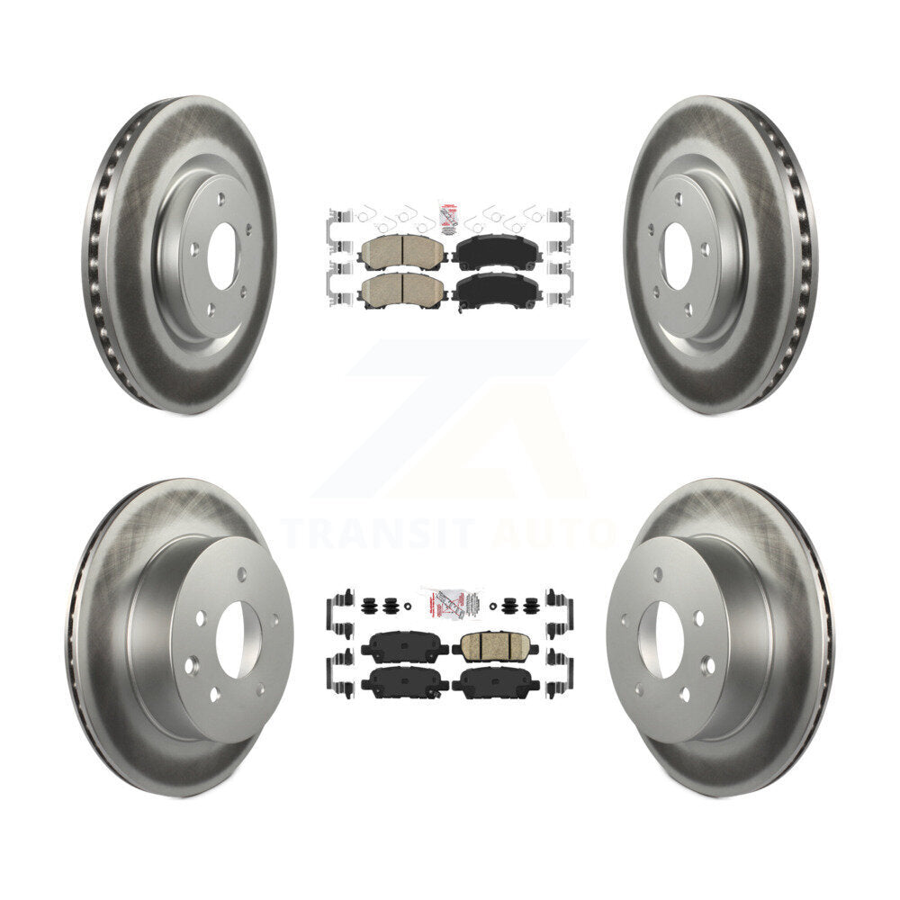 Disc Rotors and Ceramic Brake Pads Kit-KGA-105191 - Kit.bestparts.ca Kit.bestparts.ca
