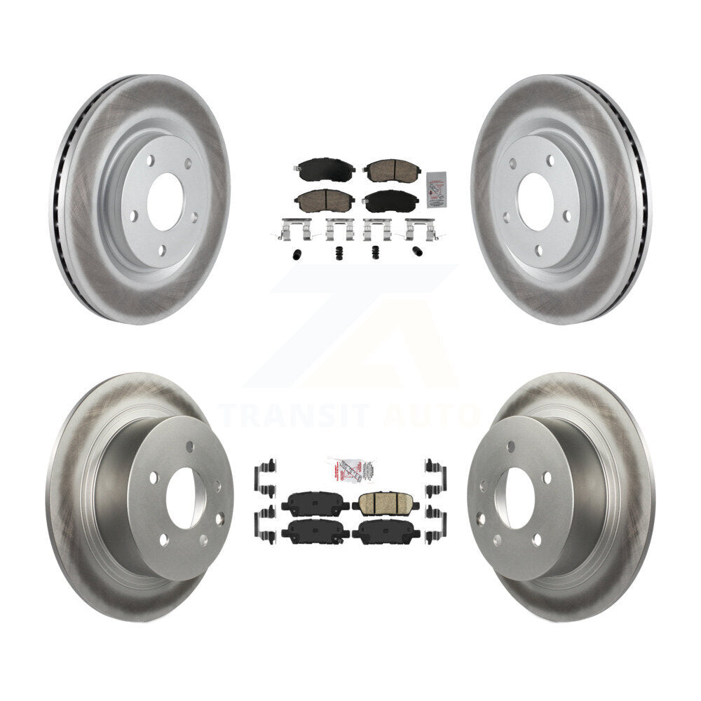 Disc Rotors and Ceramic Brake Pads Kit-KGA-105196 - Kit.bestparts.ca