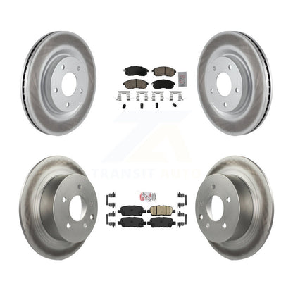 Disc Rotors and Ceramic Brake Pads Kit-KGA-105196 - Kit.bestparts.ca