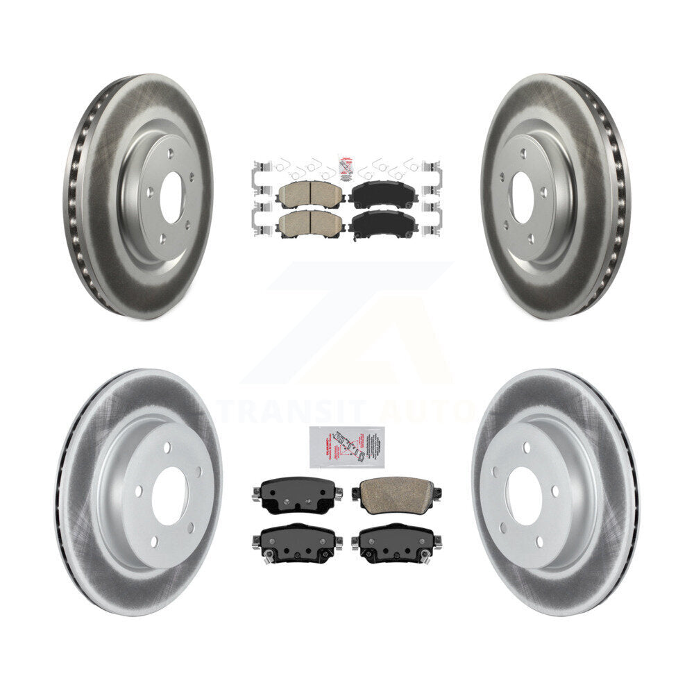 Coated Disc Rotors and Ceramic Brake Pads Kit-KGA-105201 - Kit.bestparts.ca Kit.bestparts.ca