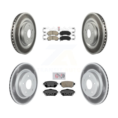 Coated Disc Rotors and Ceramic Brake Pads Kit-KGA-105201 - Kit.bestparts.ca