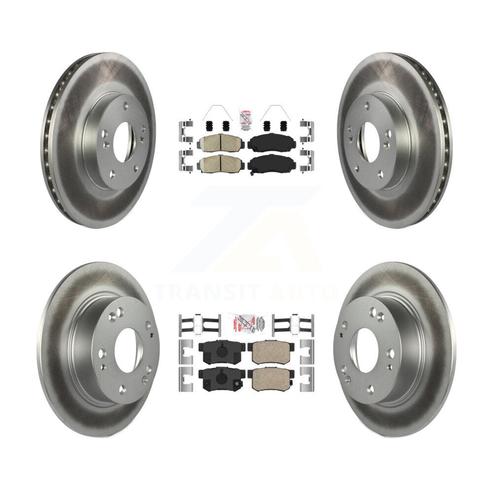 Disc Rotors and Ceramic Brake Pads Kit-KGA-105265