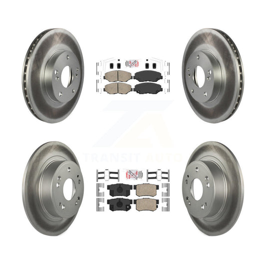 Disc Rotors and Ceramic Brake Pads Kit-KGA-105267