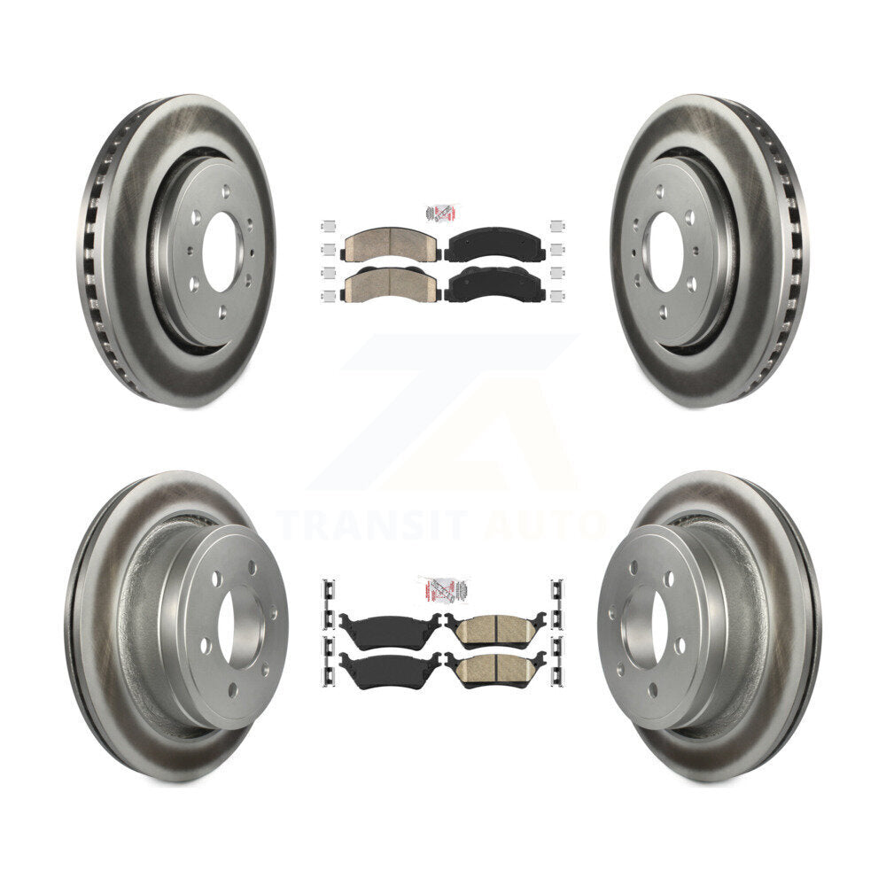 Disc Rotors and Ceramic Brake Pads Kit-KGA-105284 - Kit.bestparts.ca