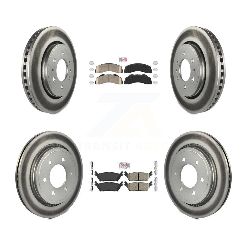 Disc Rotors and Ceramic Brake Pads Kit-KGA-105298 - Kit.bestparts.ca