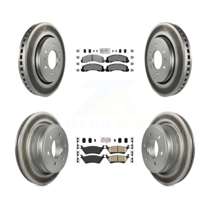 Disc Rotors and Semi-Metallic (Front) & Ceramic (Rear) Brake Pads Kit-KGA-105301 - Kit.bestparts.ca