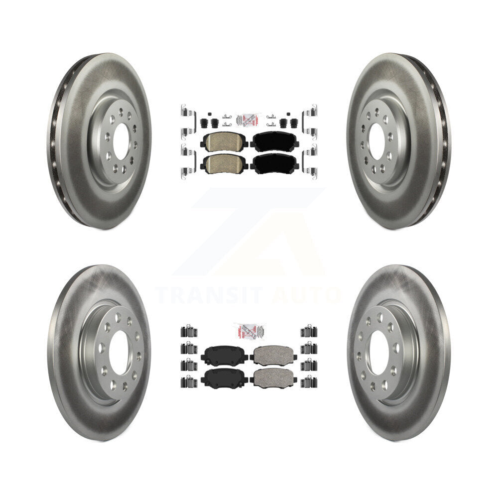 Disc Rotors and Ceramic Brake Pads Kit-KGA-105308 - Kit.bestparts.ca