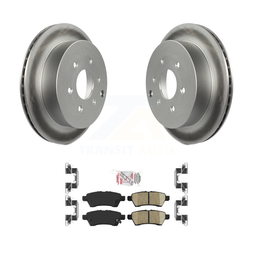 Coated Disc Rotors and Ceramic Brake Pads Kit-KGA-105354 - Kit.bestparts.ca Kit.bestparts.ca