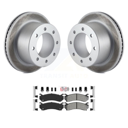Coated Disc Rotors and Semi-Metallic Brake Pads Kit-KGA-105380 - Kit.bestparts.ca